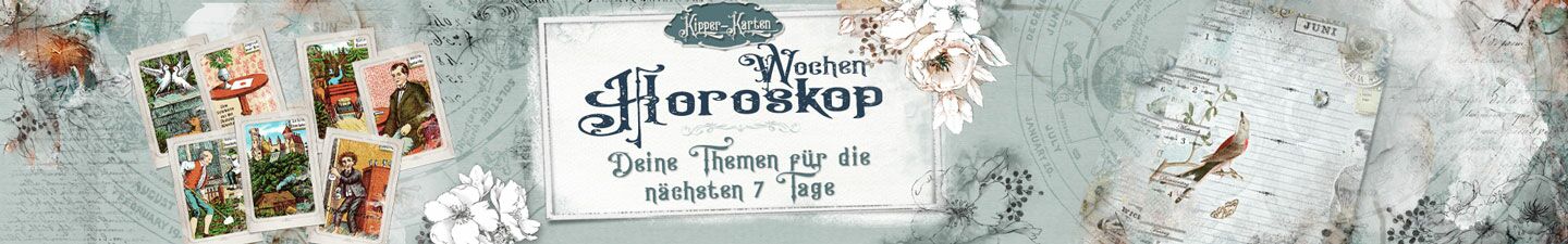 Kipperkarten kostenloses Wochenhoroskop - Kartenlegen